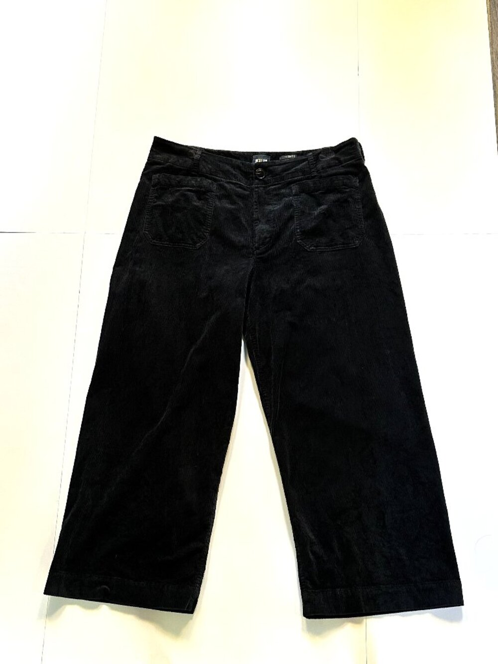 Maeve The Collette Wide Leg Blue Corduroy Pants
